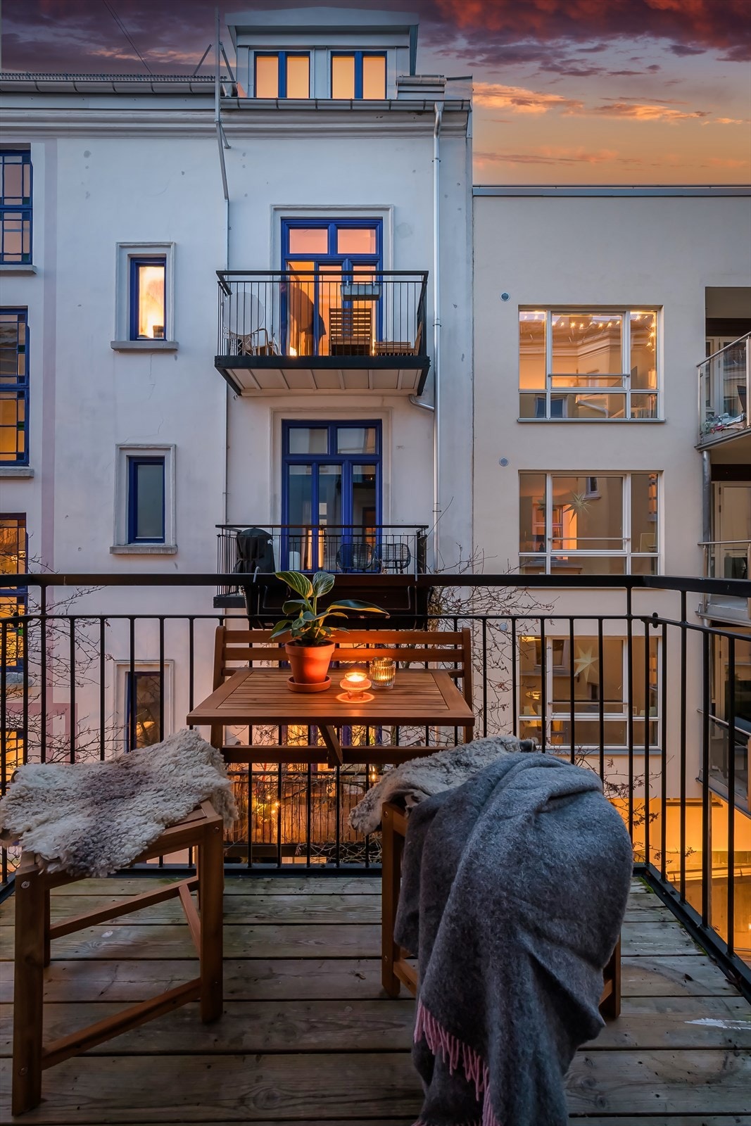 Herlig balkong på 2,45 kvm Galleribilde