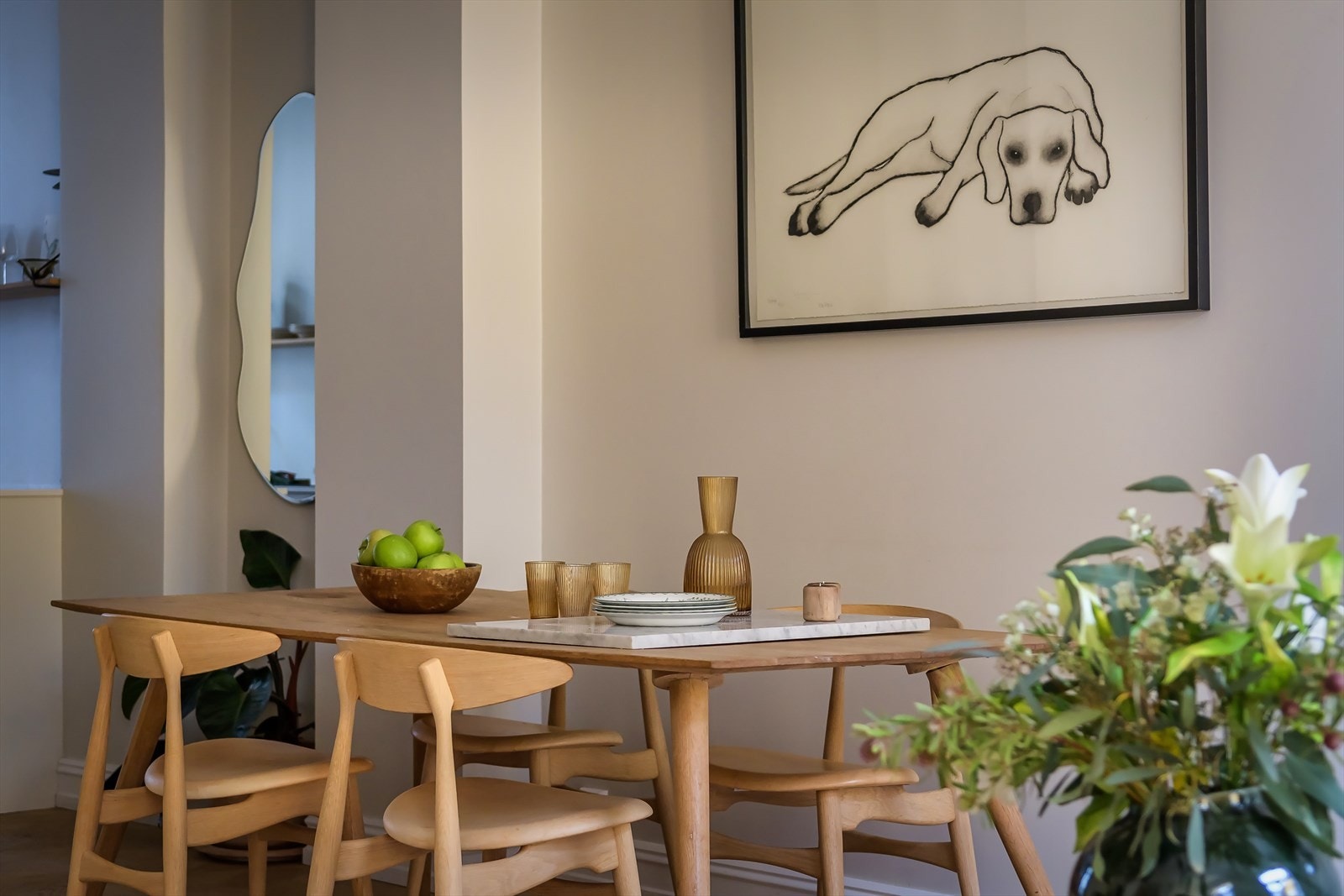 Alle overflater i leiligheten er helt nye Galleribilde