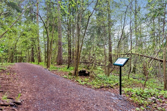 Turstier langs Lysakerelven som tar deg ned til Lysaker, sjøen og butikker Galleribilde
