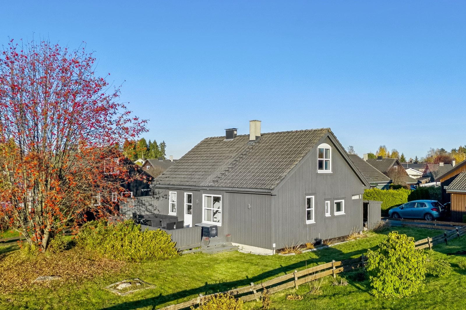 Hagen byr på godt med boltreplass, og her er det rom for en rekke aktiviteter året rundt. Galleribilde