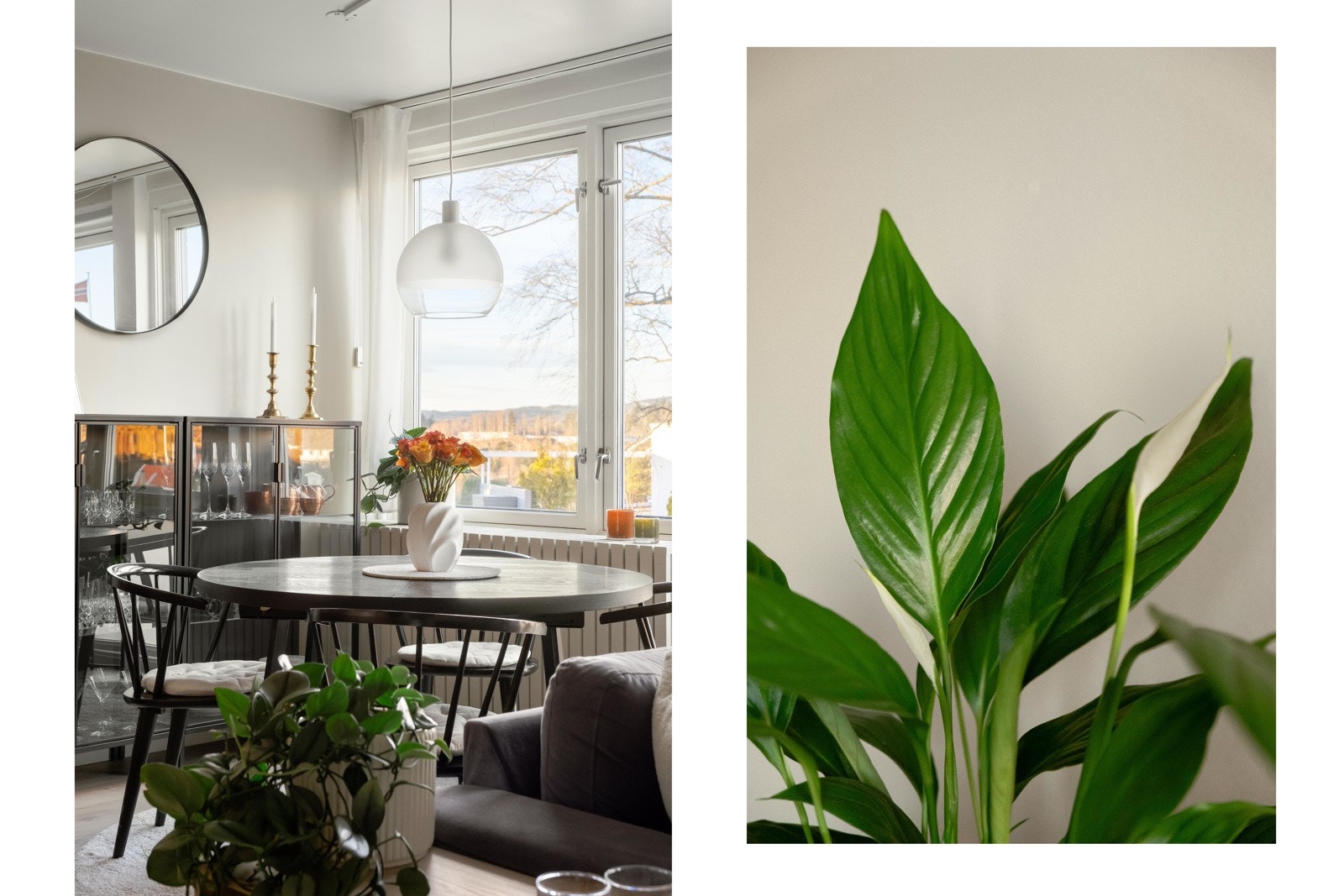 For her er det store glassflater, som slipper inn nydelig med dagslys. Ettersom vinduene er vendt mot vest, kommer du til å være vitne til noen sinnssykt fine solnedganger. Galleribilde