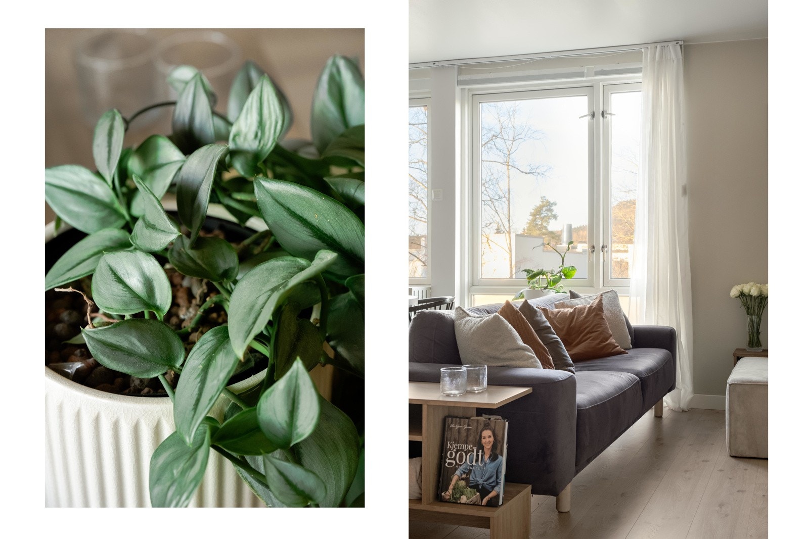 Leiligheten holder en gjennomgående fin standard, ligger høyt i terrenget og har en svært god beliggenhet! Galleribilde