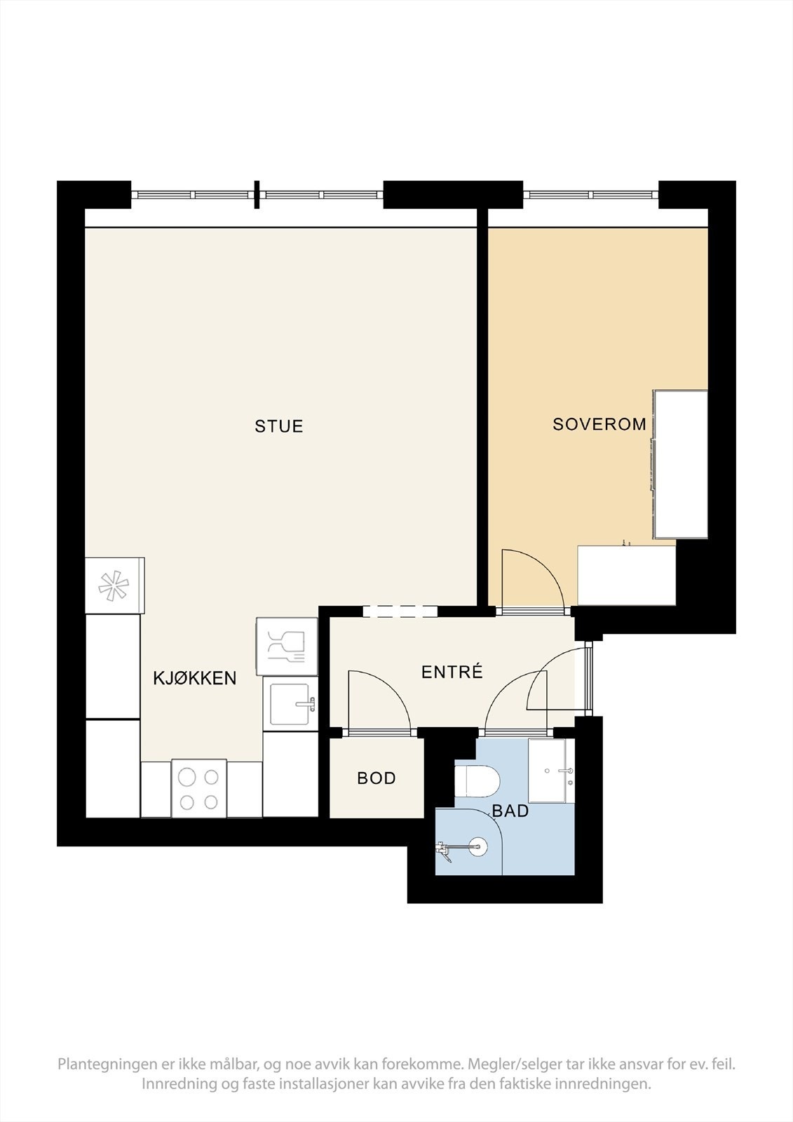 Plantegning: Galleribilde