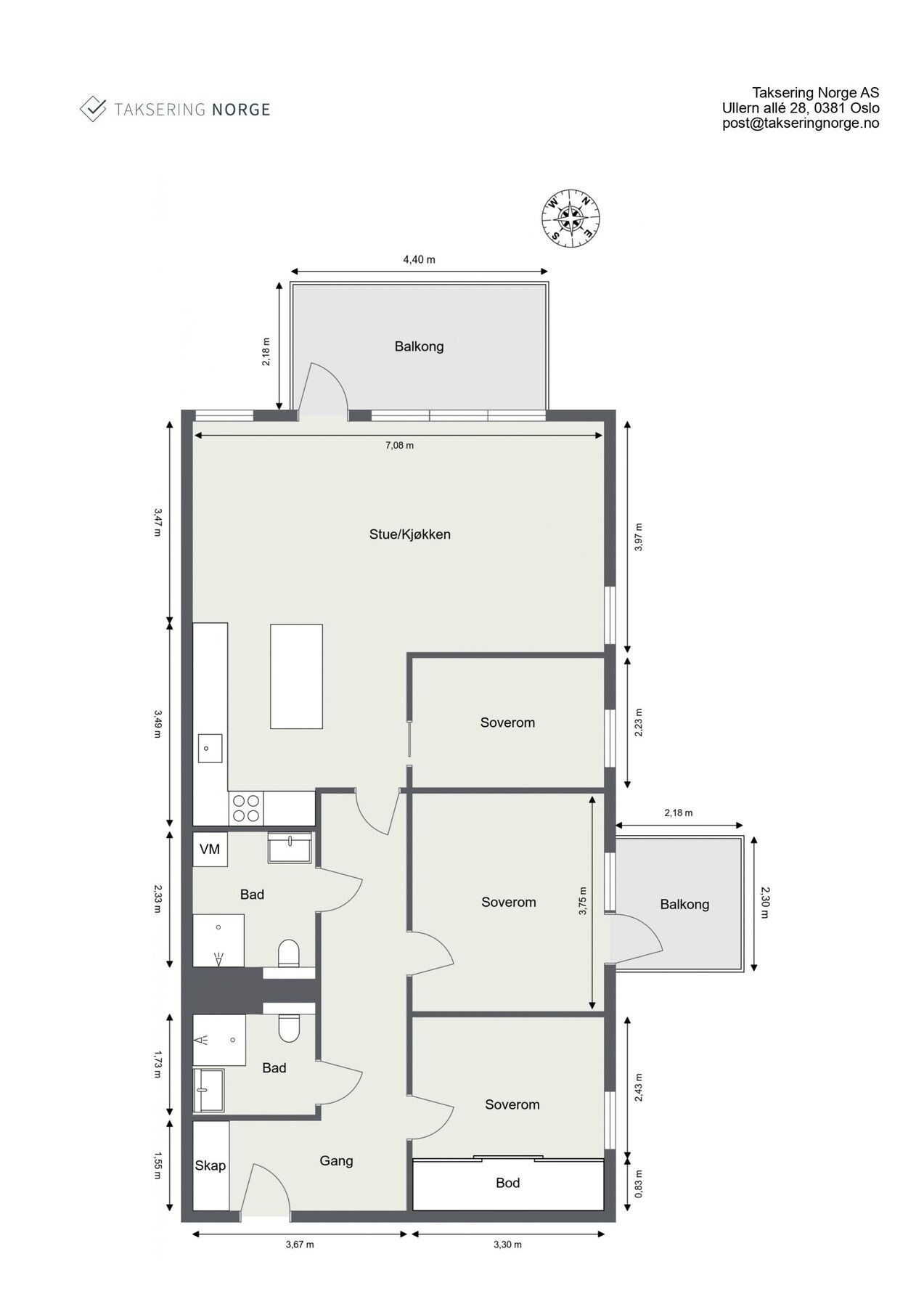 Plantegning. Galleribilde