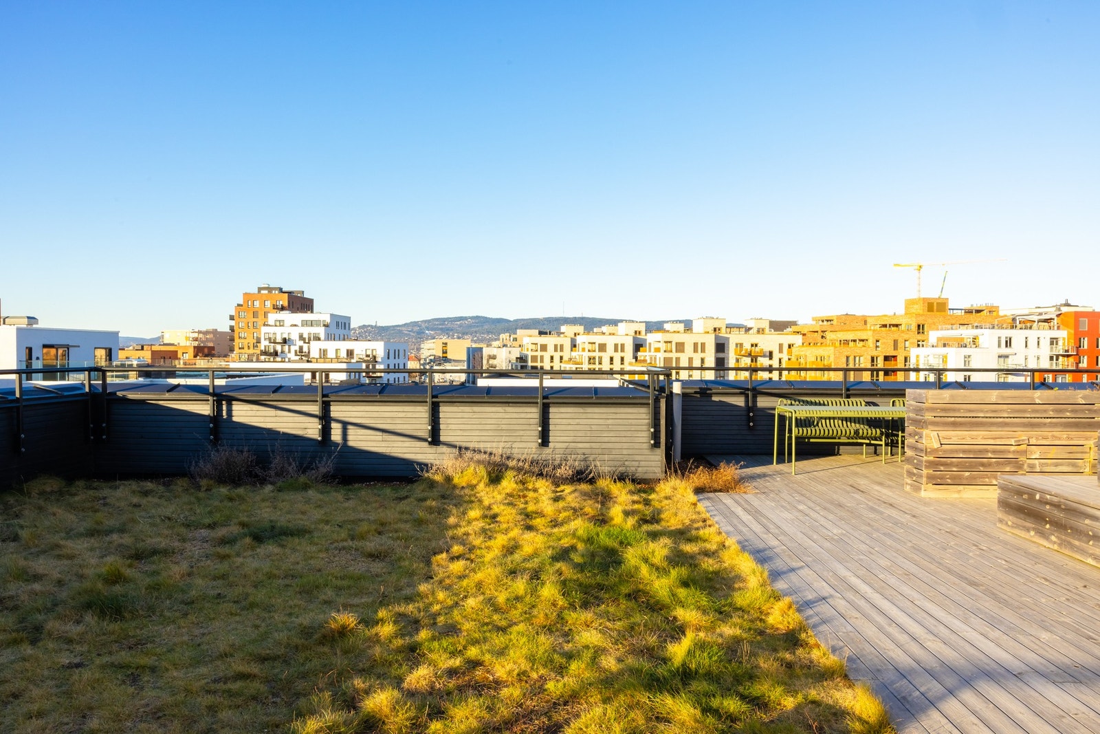 Fra takterrassen er det flott utsikt! Galleribilde