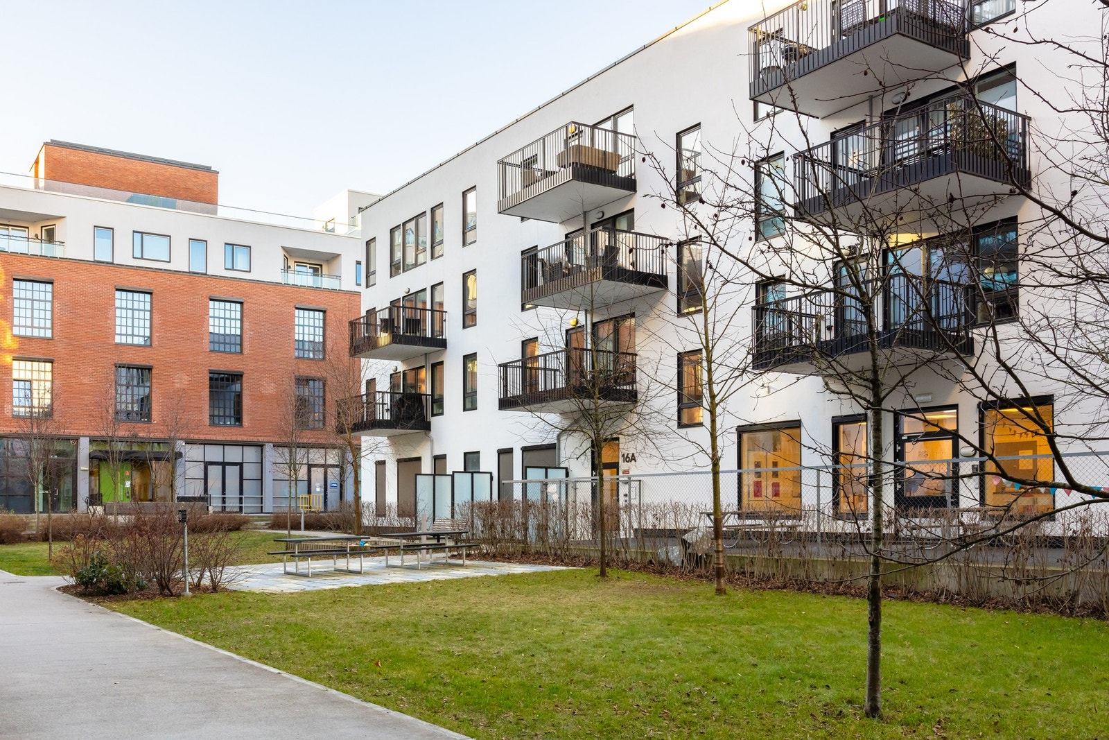 Pene fellesområder like utenfor leiligheten Galleribilde