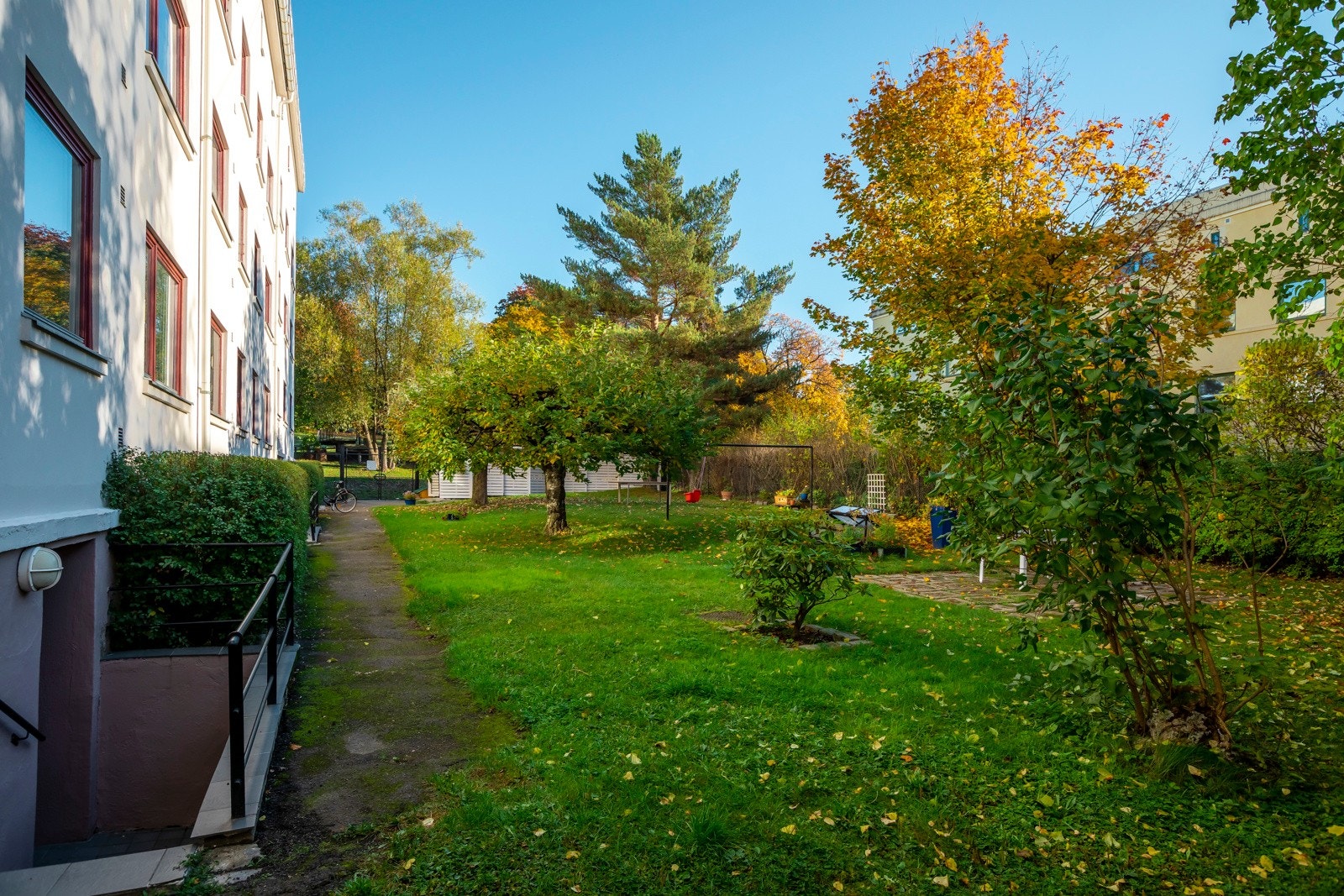 Her er det også fine grøntområder. Galleribilde
