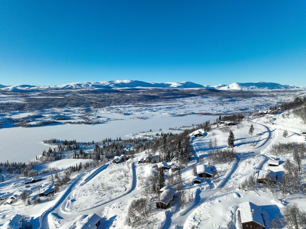 Bilde mot tomt 16, tomt 20 og tomt 21 Galleribilde