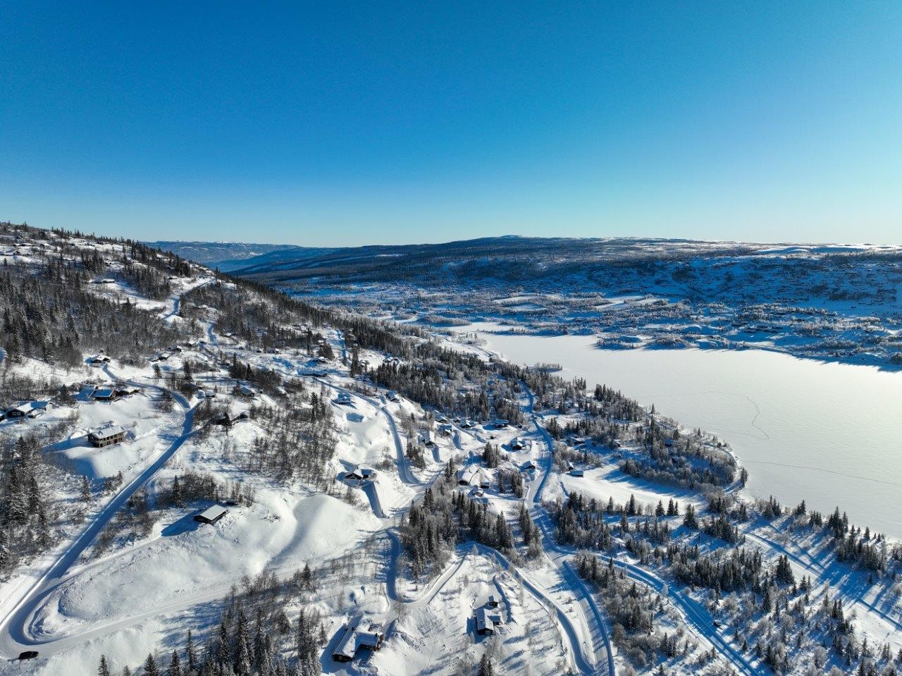Bilde av feltet - I retning mot butikkene på Vaset Galleribilde