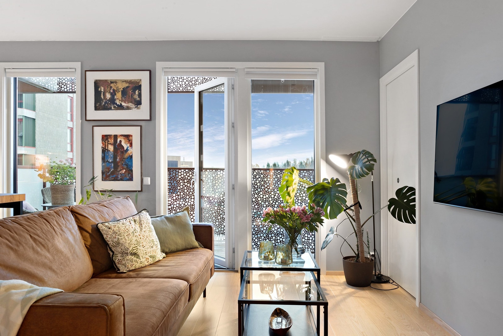 Dette er en flott og arealeffektiv leilighet beliggende i 4. etasje Galleribilde