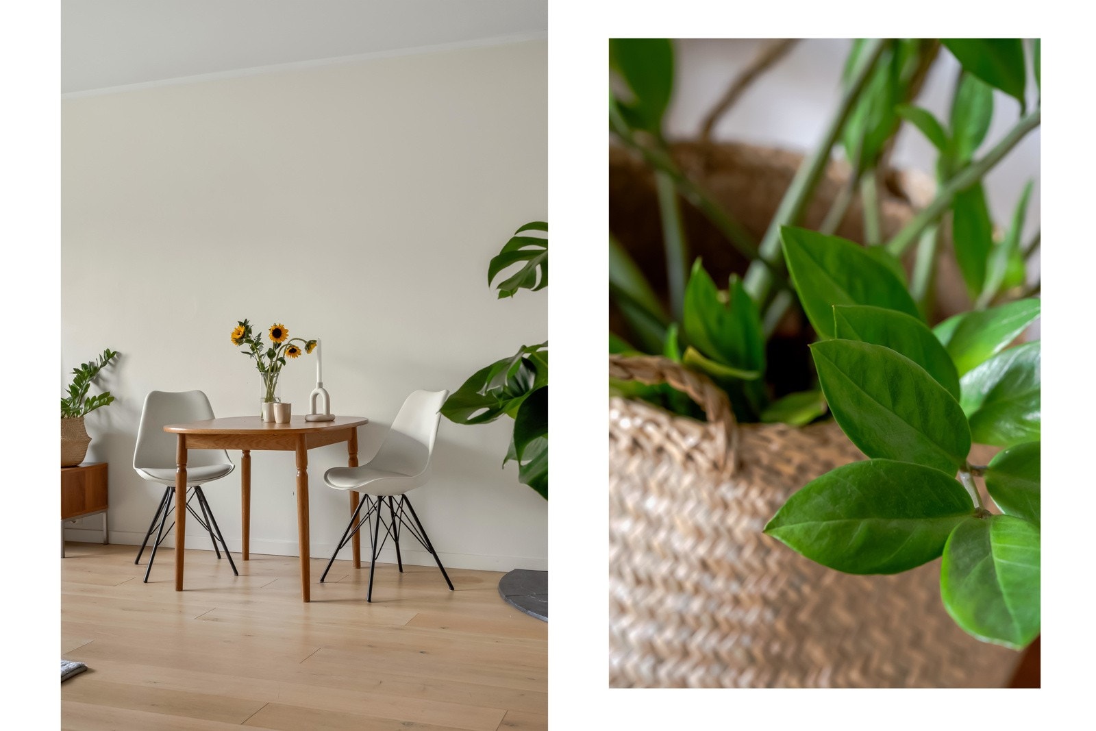 Det er god plass til en hyggelig spisegruppe. Galleribilde