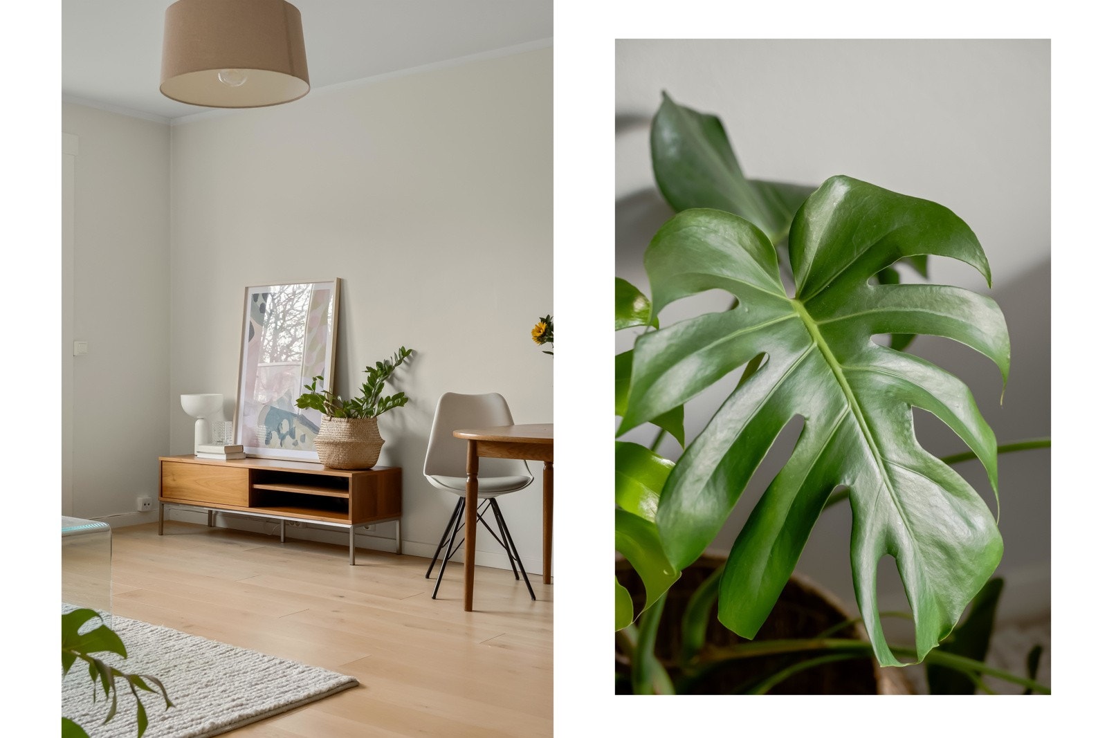 Leiligheten har en gjennomgående pen og velholdt standard. Det er moderne fargevalg på overflater og flott enstavs parkett. Galleribilde