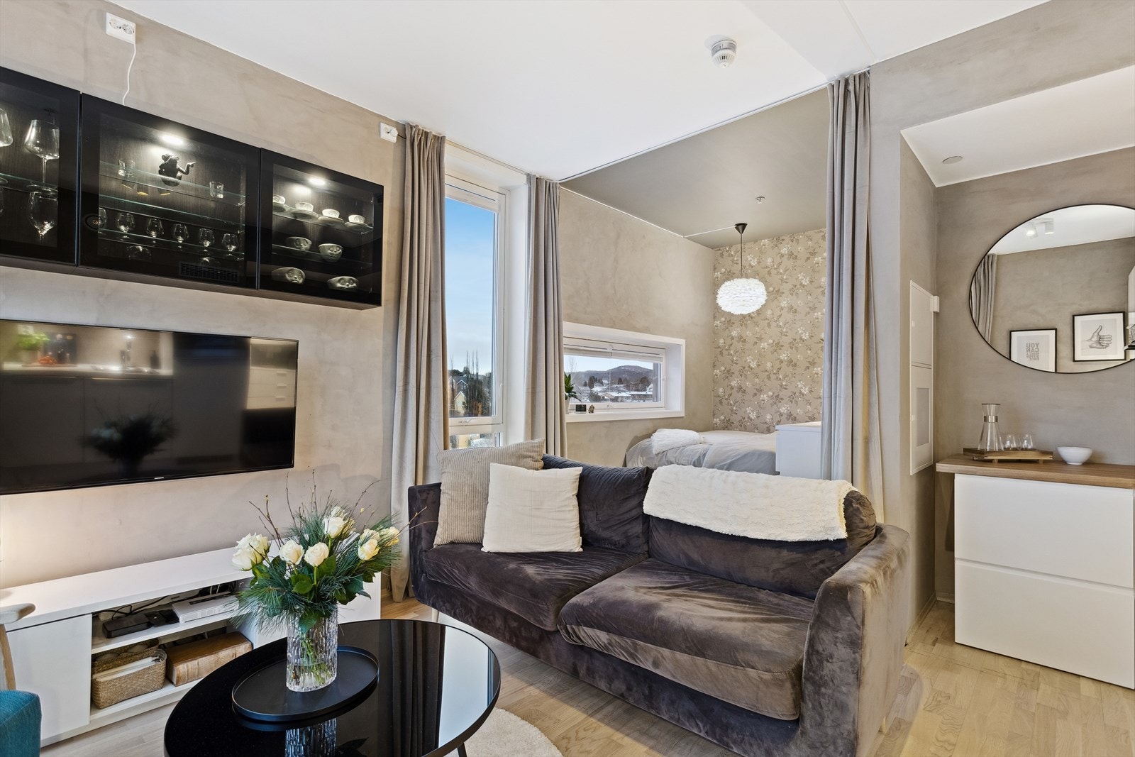 Leiligheten har fått TG1 på "alle" punkter i tilstandsrapporten. Galleribilde