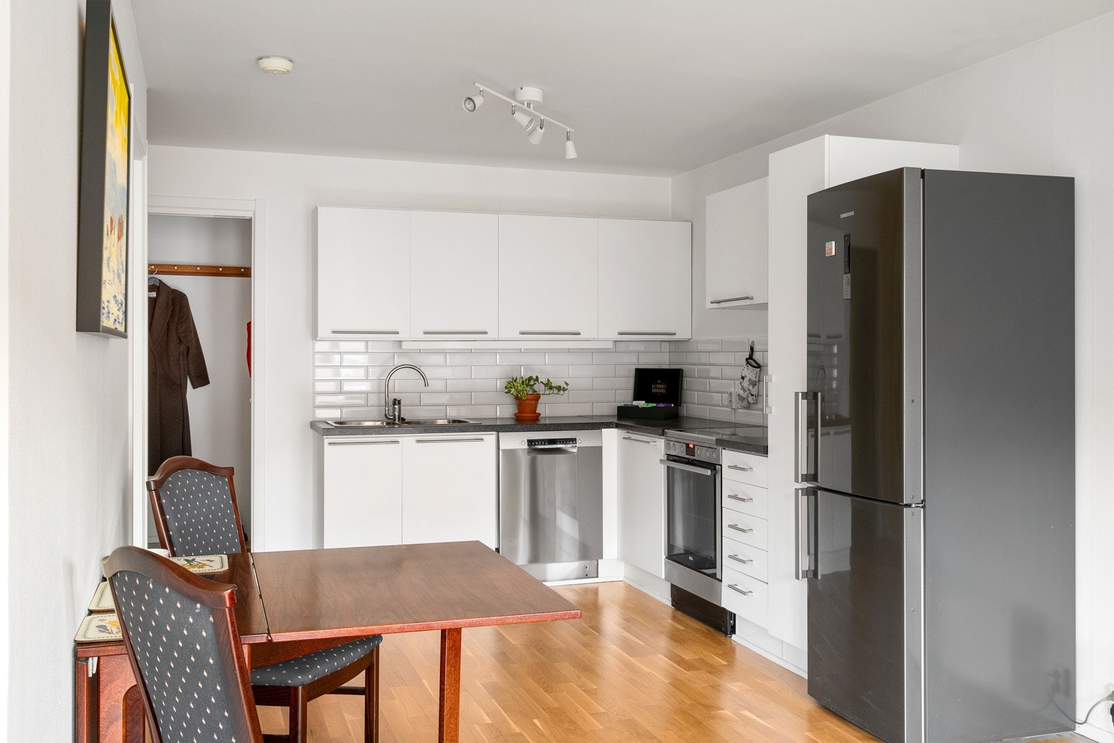 Åpen kjøkkenløsning. Galleribilde