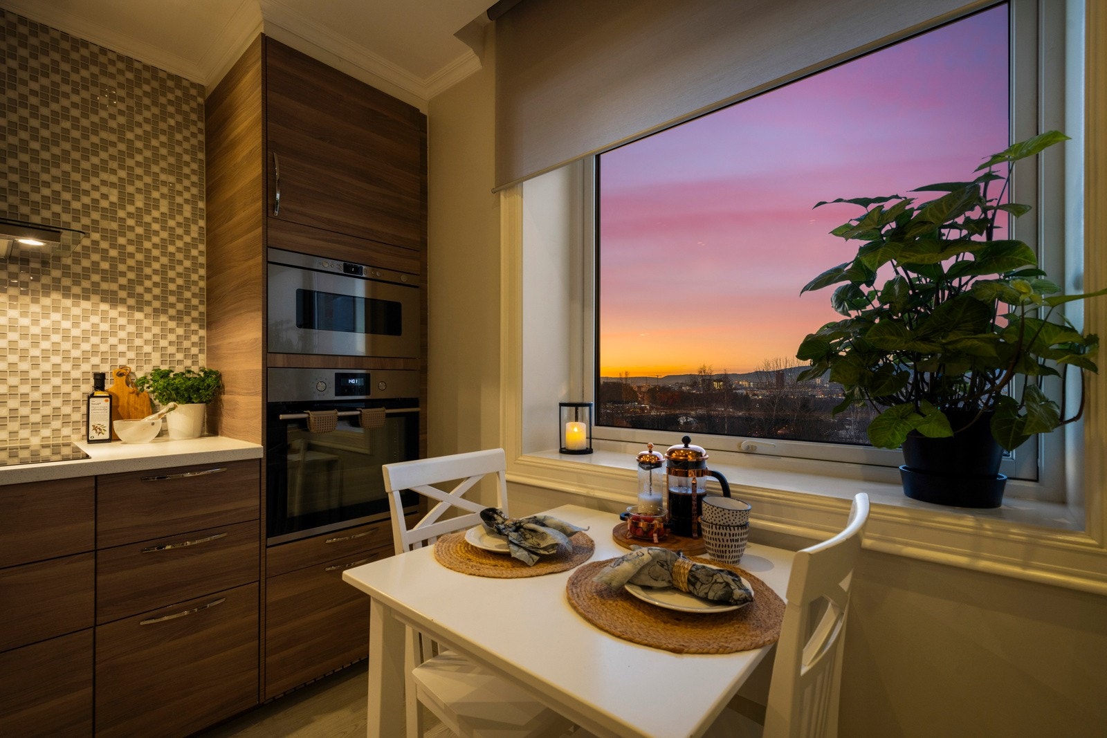 Lun kveldstemning Galleribilde