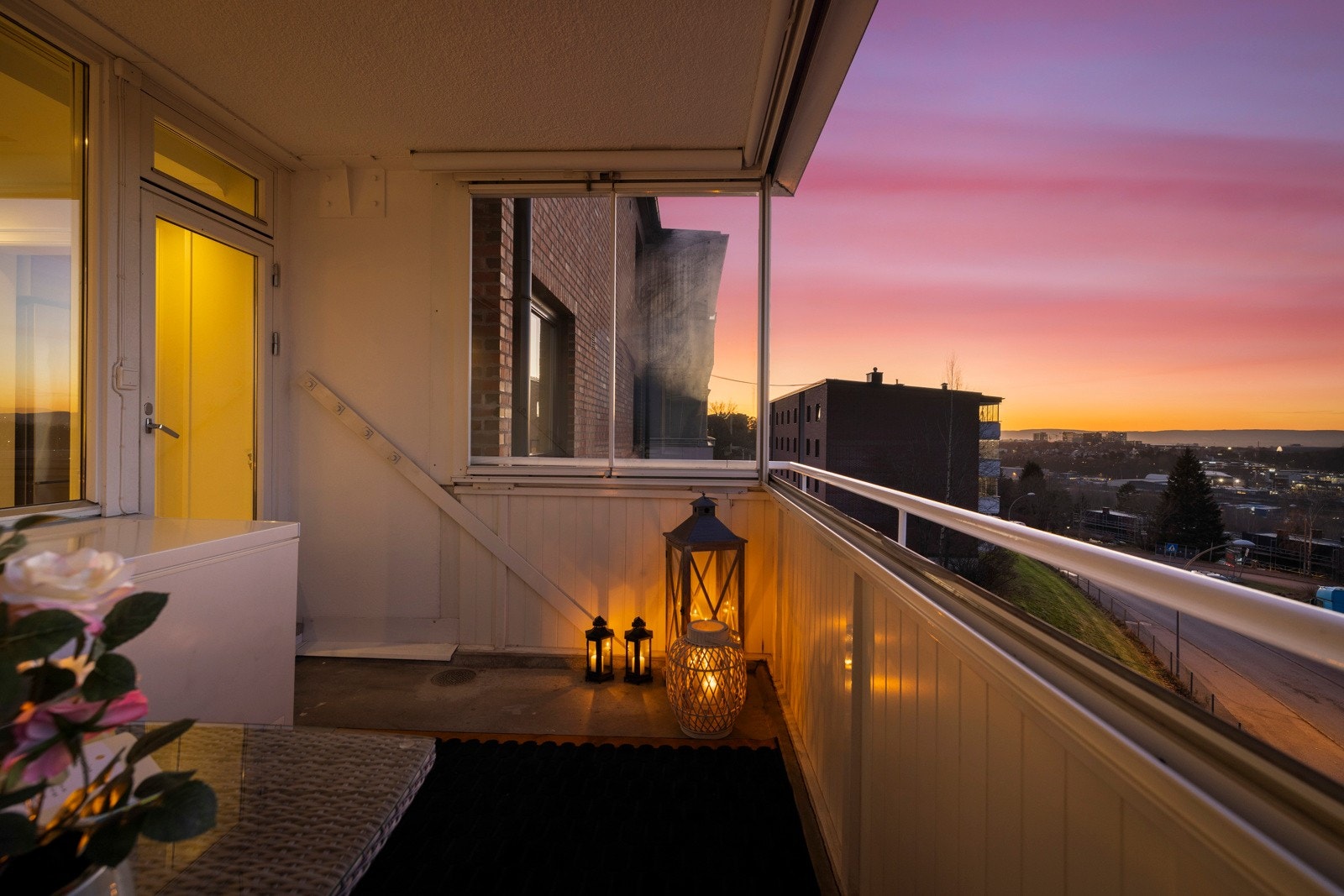 Lun kveldstemning Galleribilde