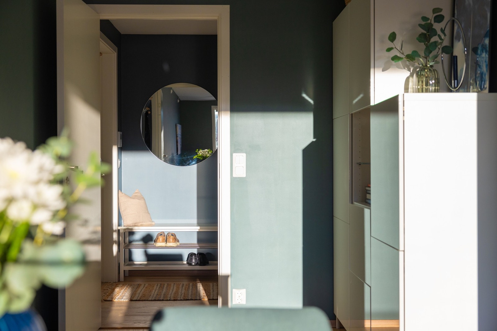 Leiligheten er gjennomgående. Galleribilde