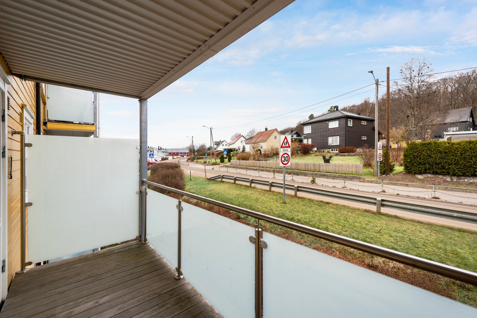 Utsyn fra samme balkong Galleribilde