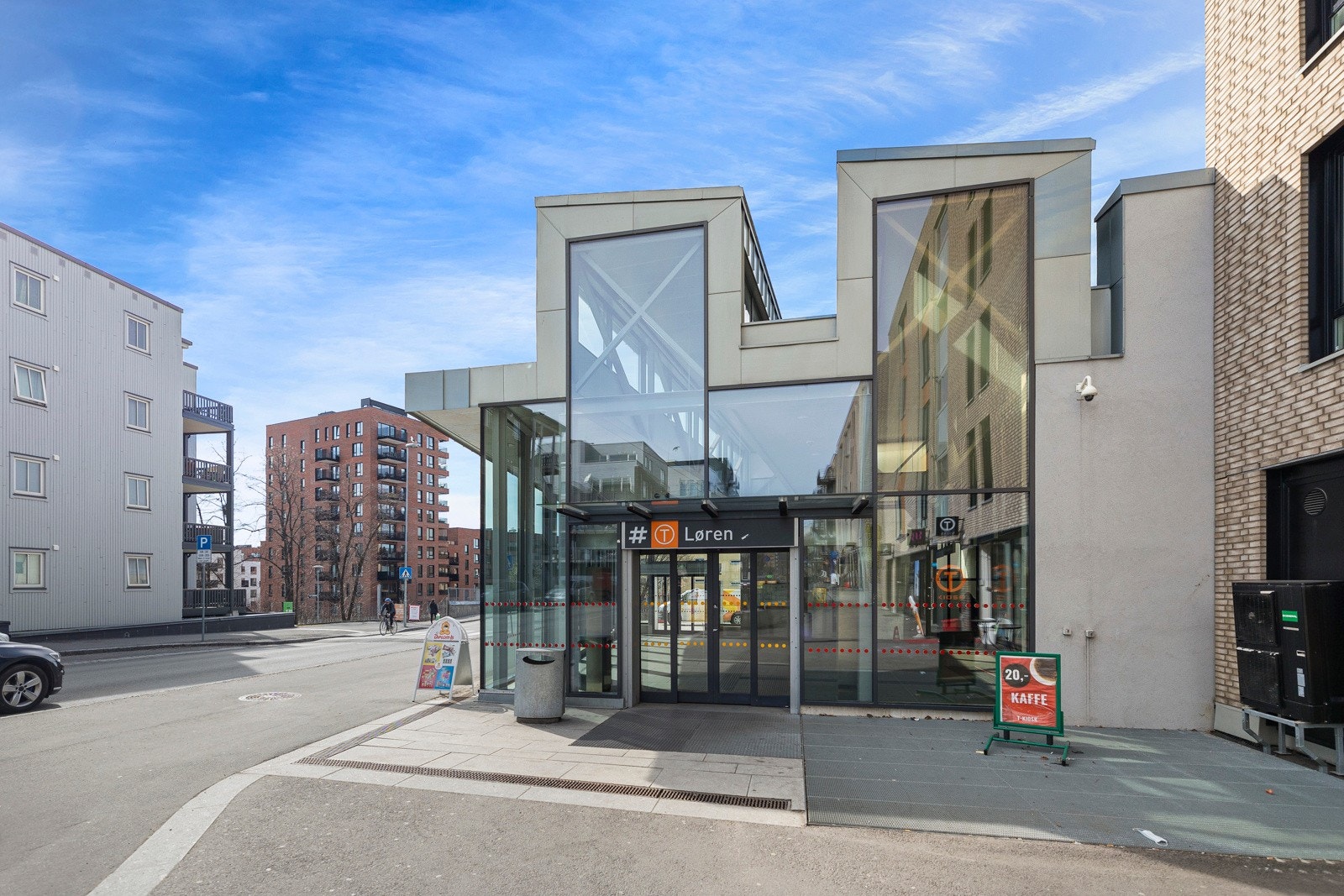 Løren T-bane stasjon. Galleribilde