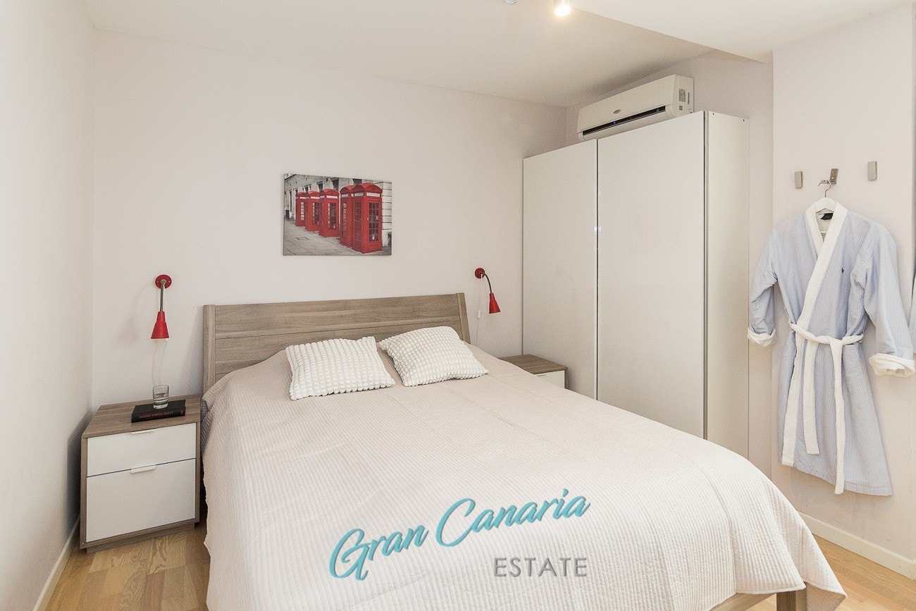 Soverom 1 i underetasje m/aircondition og garderobe Galleribilde