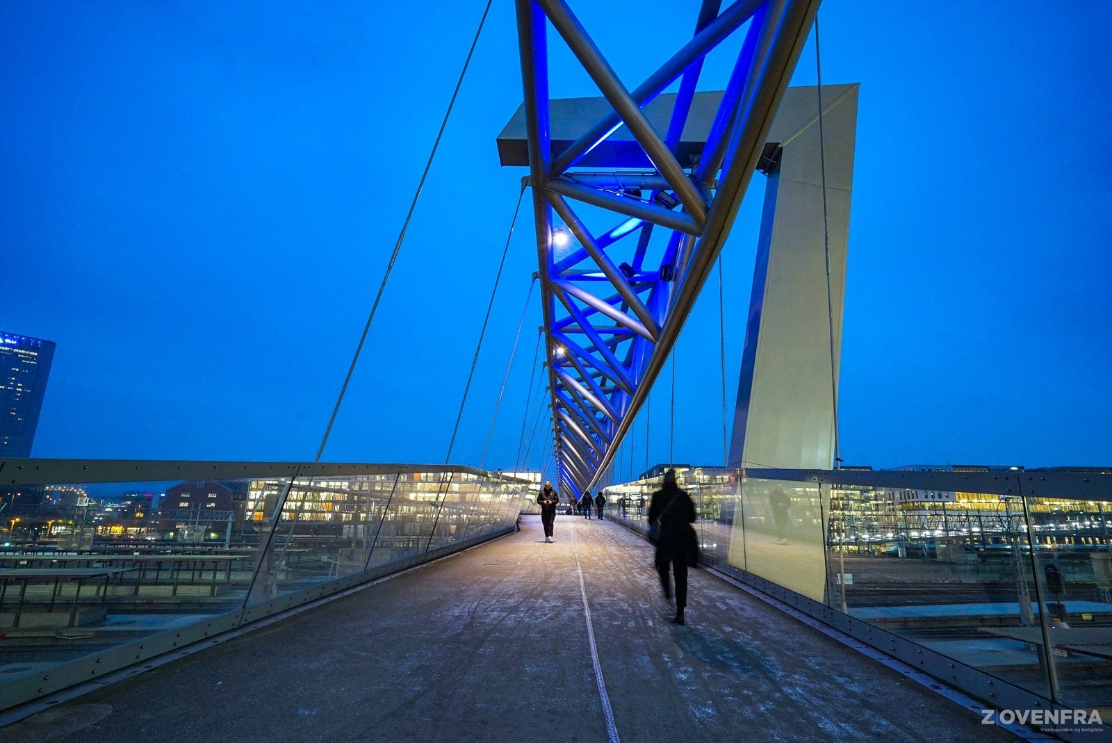 Gangvei over til fjorden Galleribilde