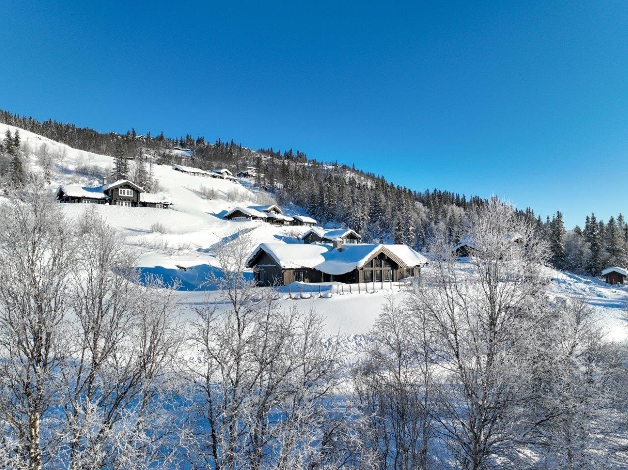 Flott beliggenhet med kort avstand til ski og turløype etter Vasetvatnet Galleribilde