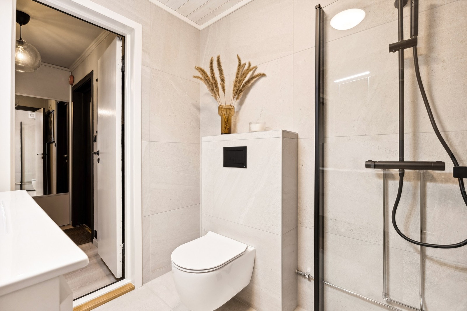 Rommet har også opplegg for vaskemaskin Galleribilde