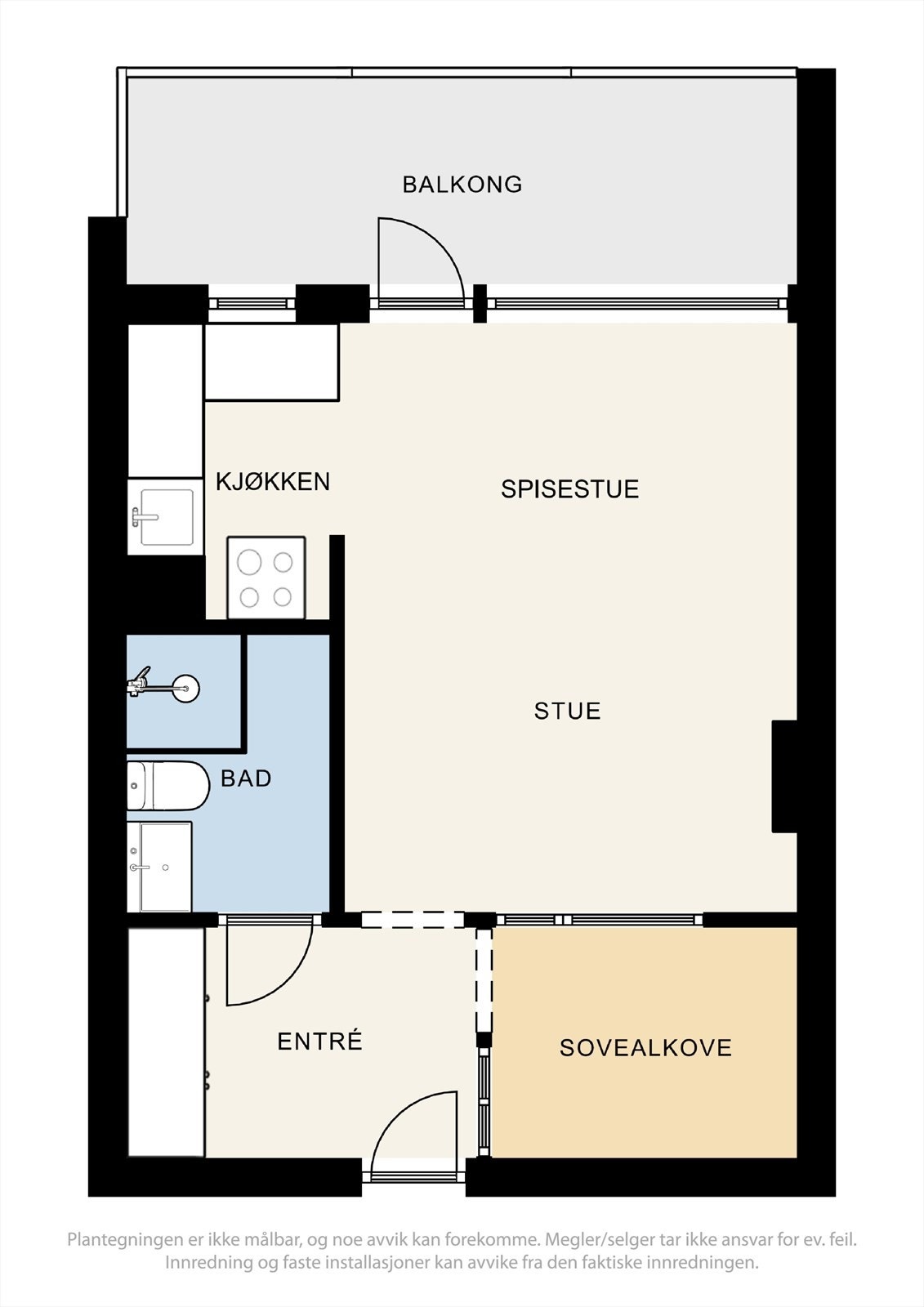 Plantegning. Galleribilde