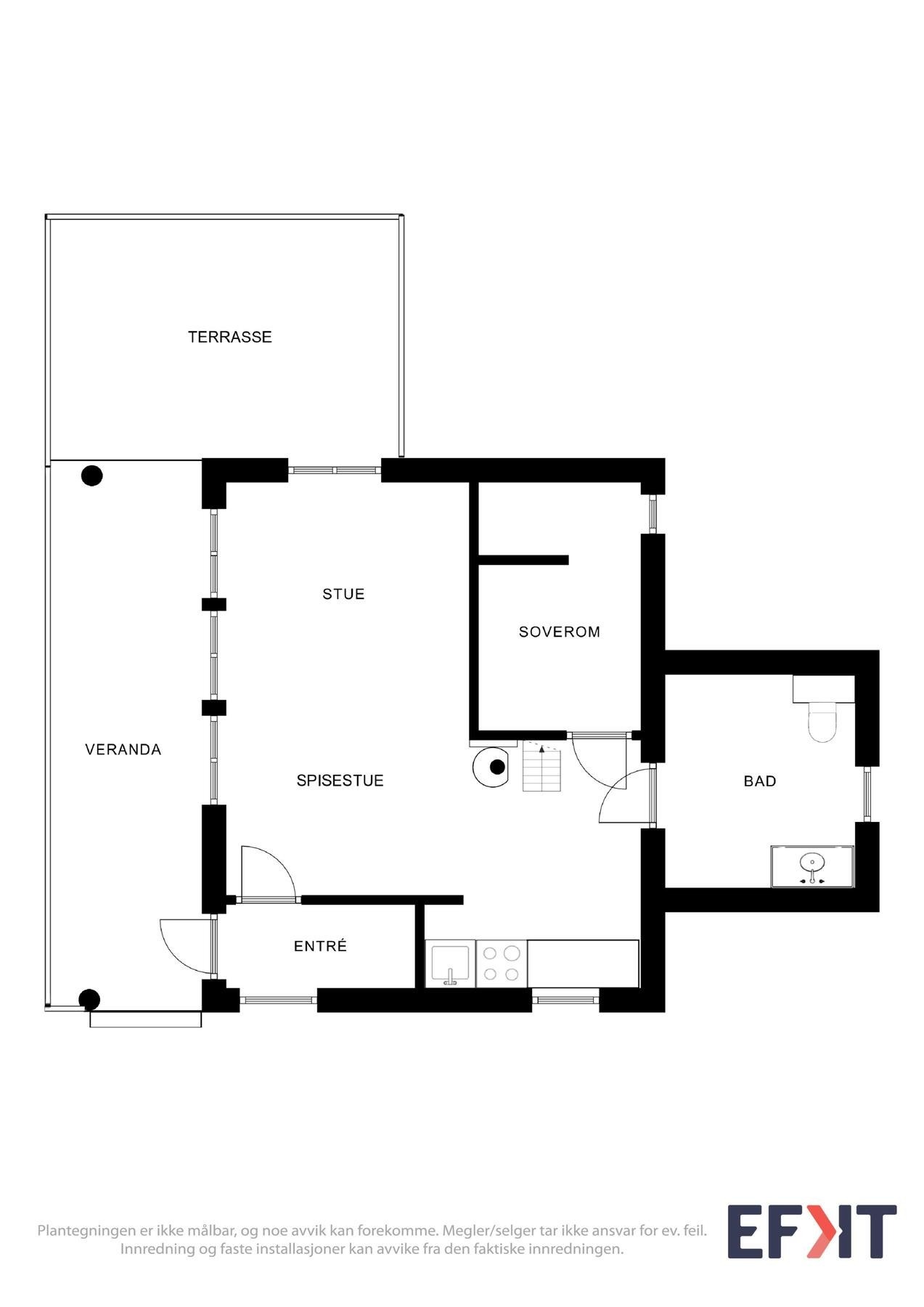 Planskisse. Galleribilde