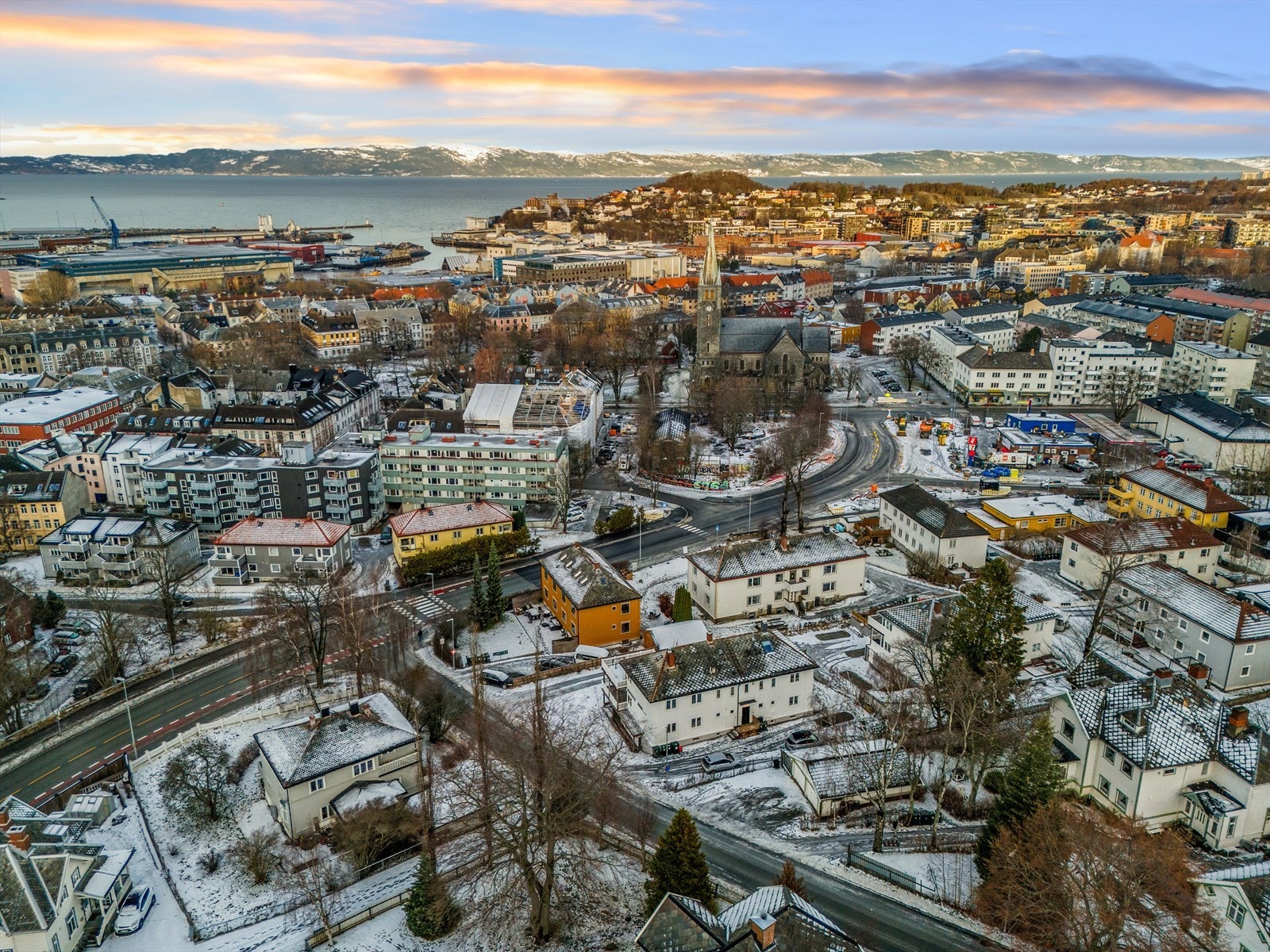 Dronefoto Galleribilde