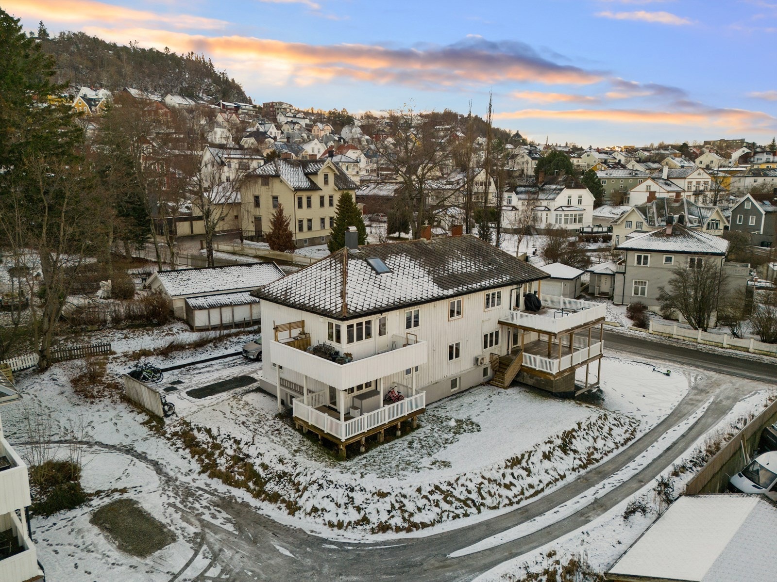 Dronefoto Galleribilde
