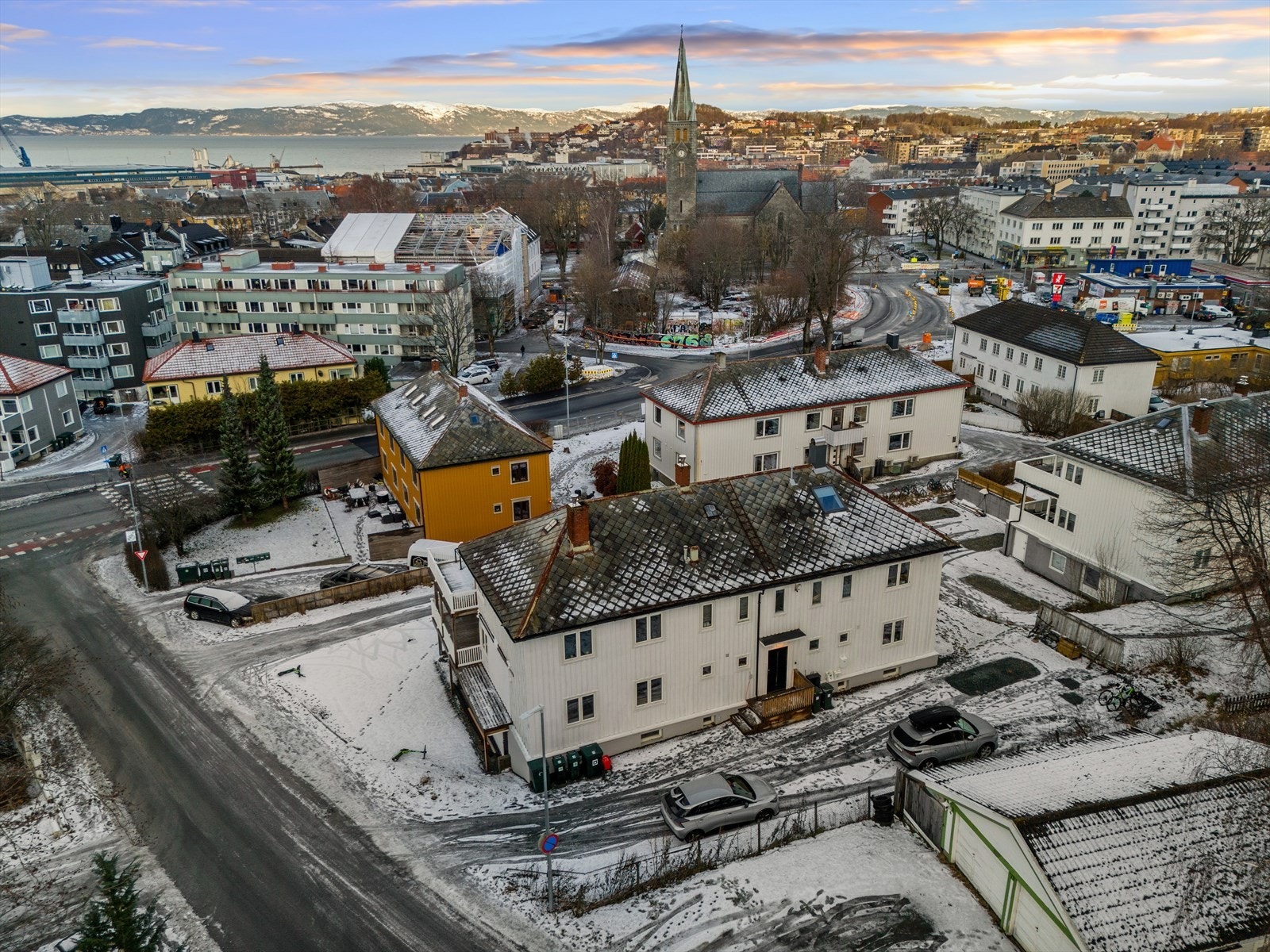 Dronefoto Galleribilde