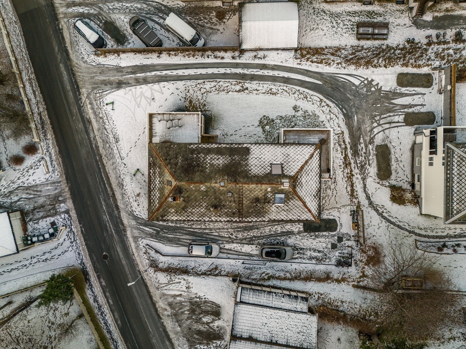 Dronefoto Galleribilde