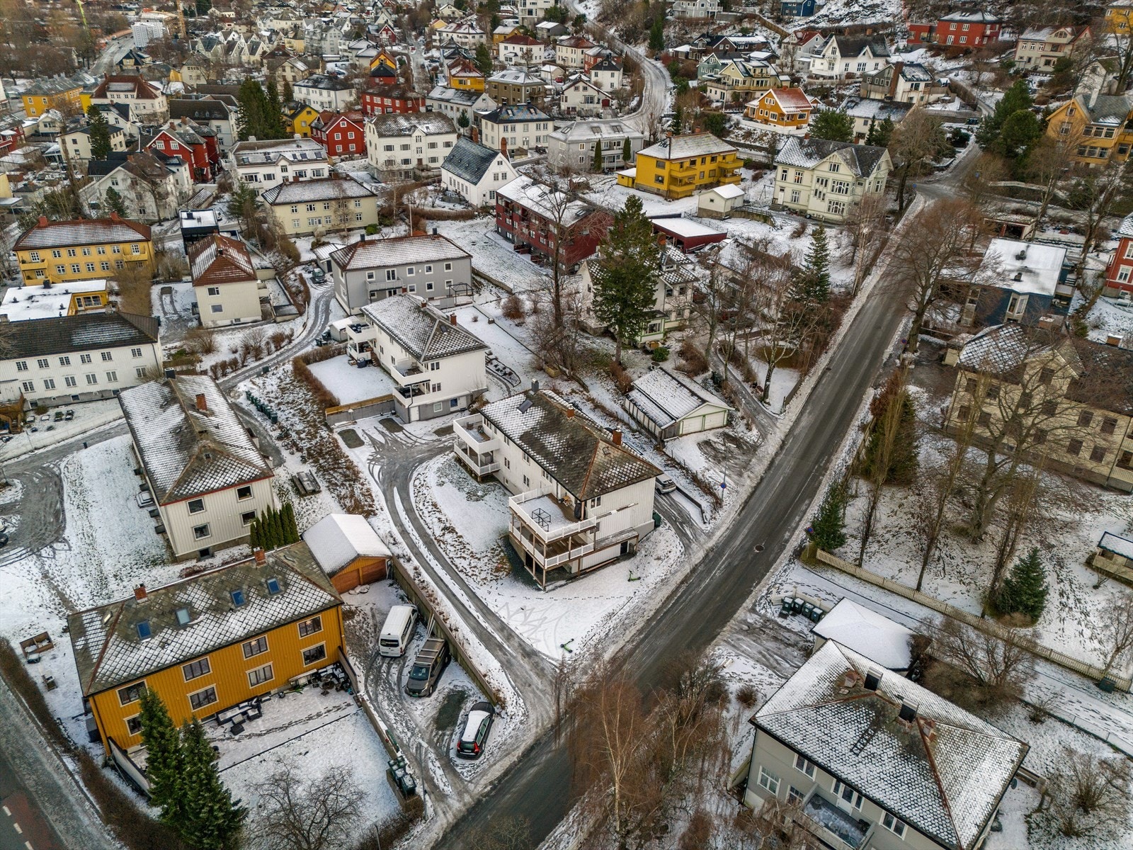 Dronefoto Galleribilde