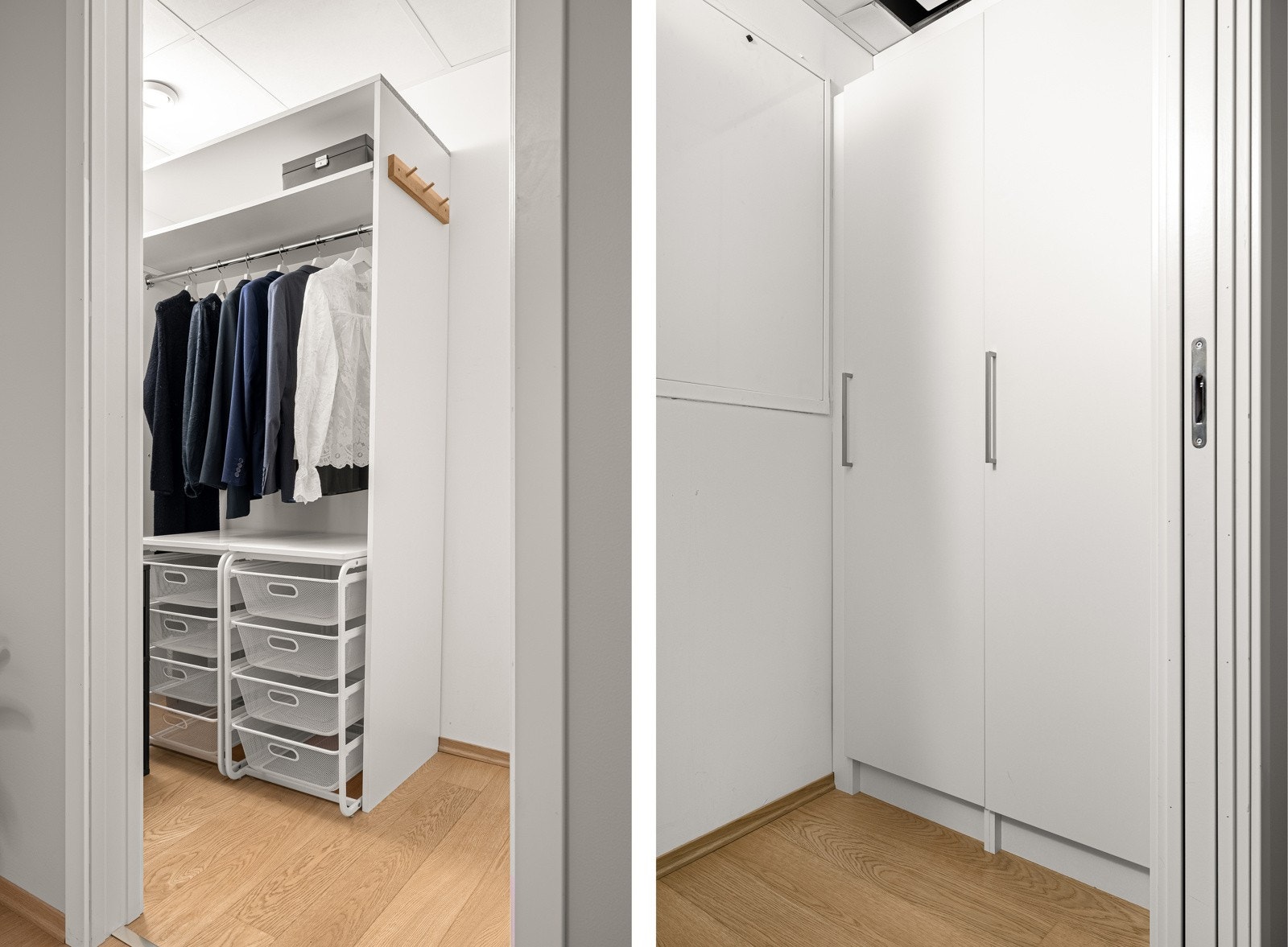 Walk in closet gir en luksusfølelse til hverdagen samtidig som det er svært praktisk. Galleribilde