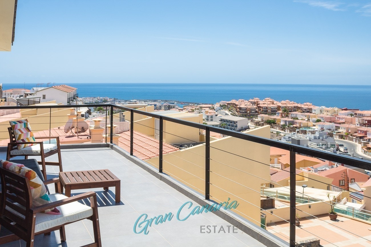 Man får ikke bedre utsikt enn dette. Denne høyden over Arguineguin er nok det mest attraktive tilbaketrukkede området på øyen Galleribilde