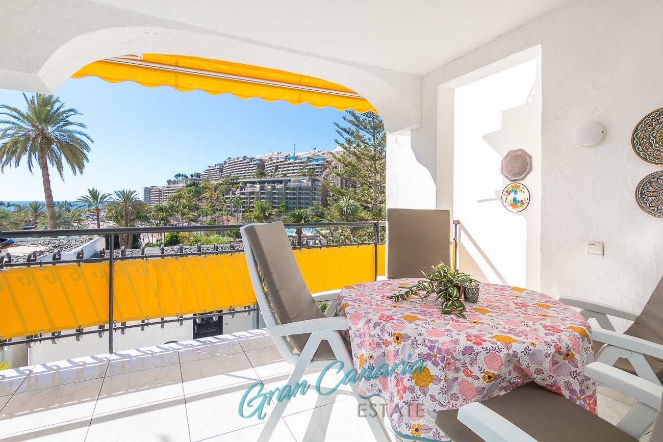 Stor terrasse med nydelig utsikt Galleribilde