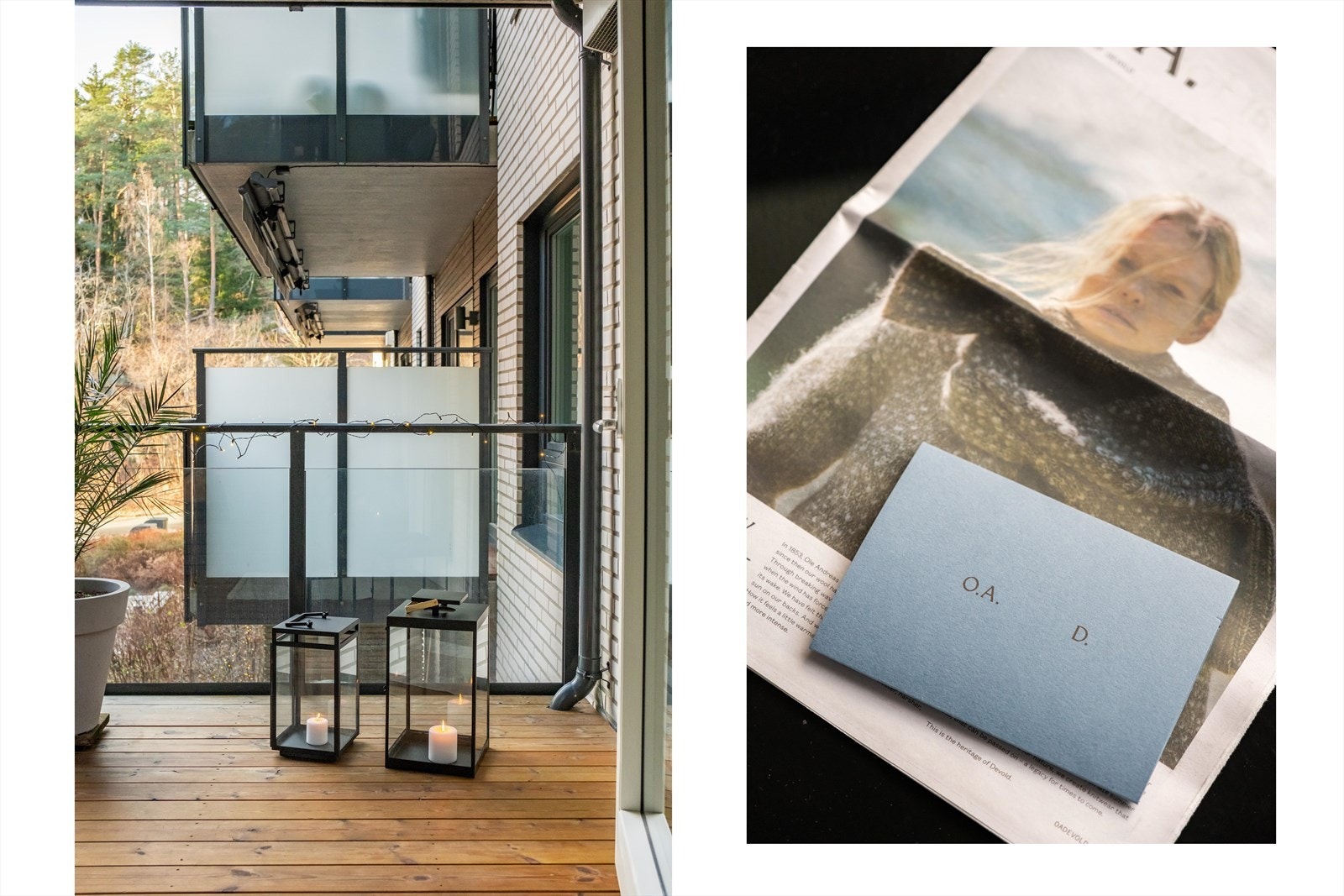 Fra stuen har du utgang til den fantastiske balkongen på hele 10 kvm! Galleribilde