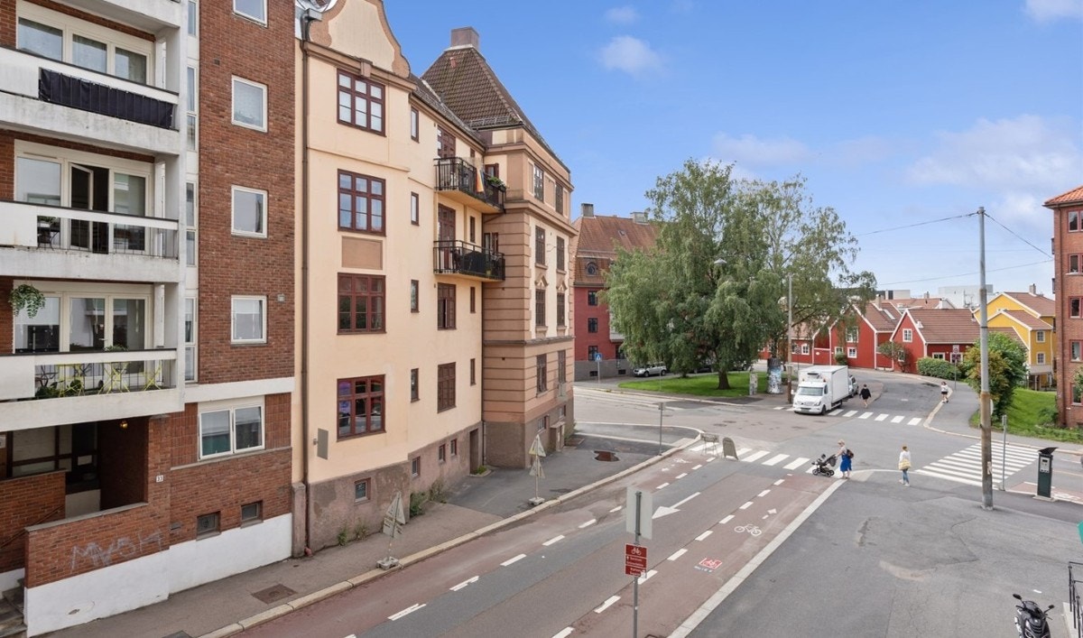 Utsyn fra balkongen. Galleribilde