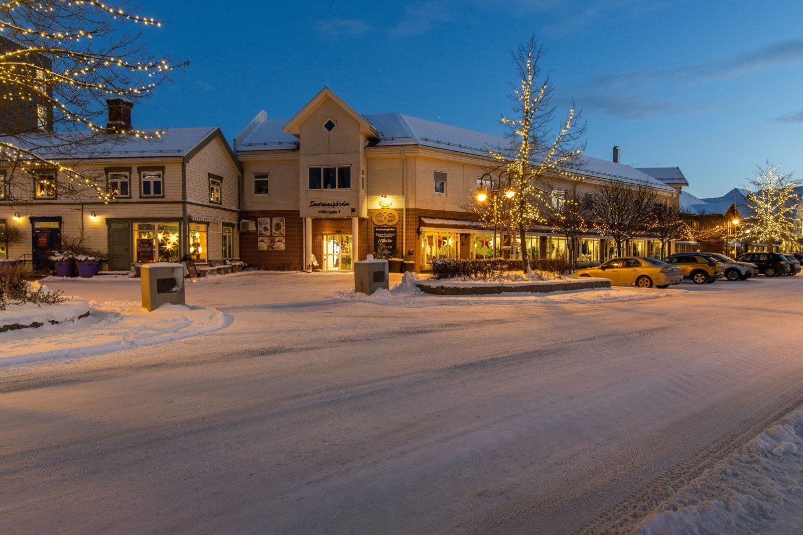 Jernbanegata Galleribilde