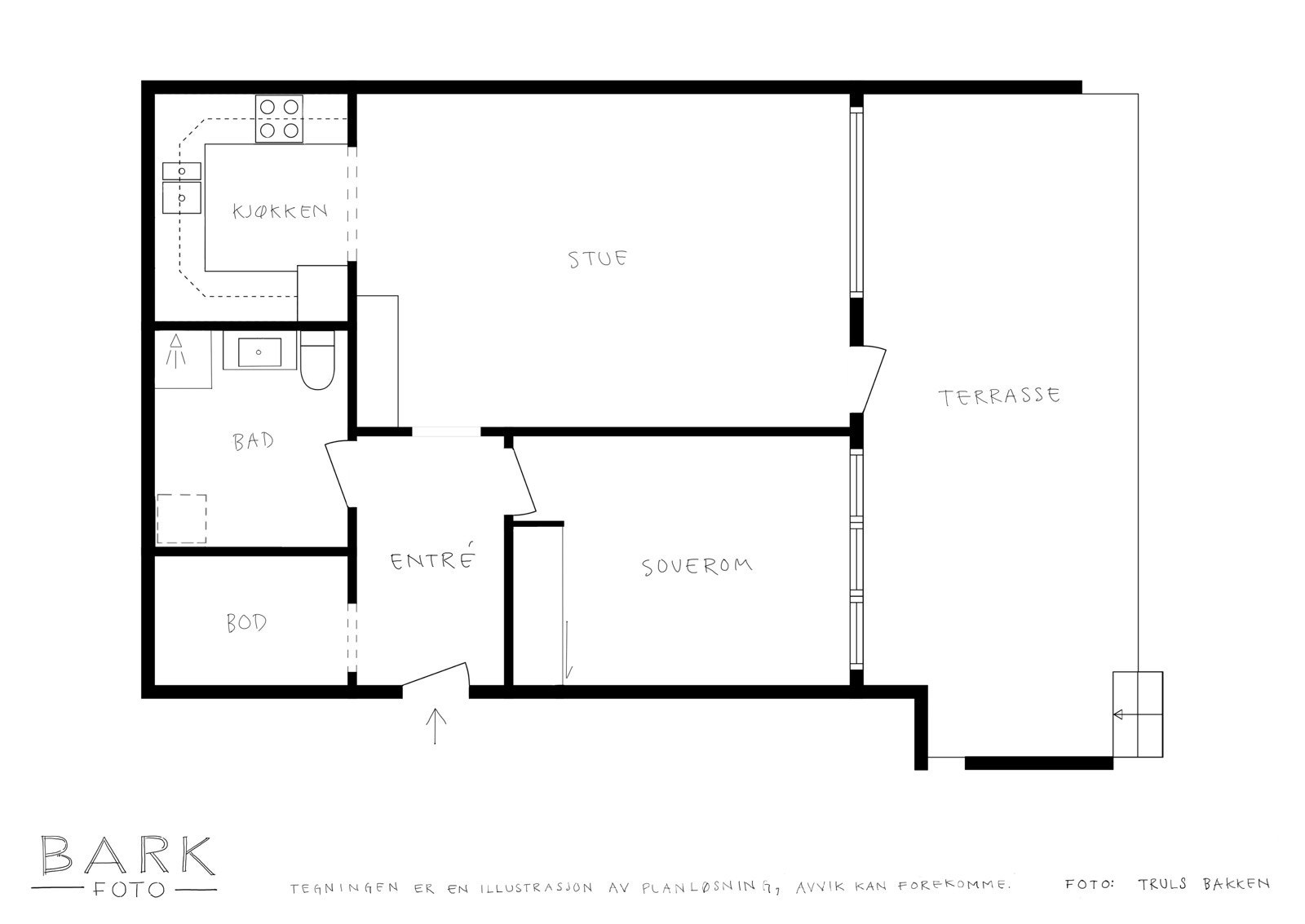 - Plantegning - Galleribilde