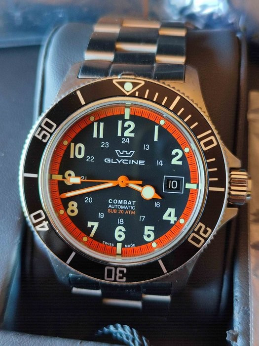 Glycine Combat Sub Automatic GL0249 Herre 2011 na FINN torget