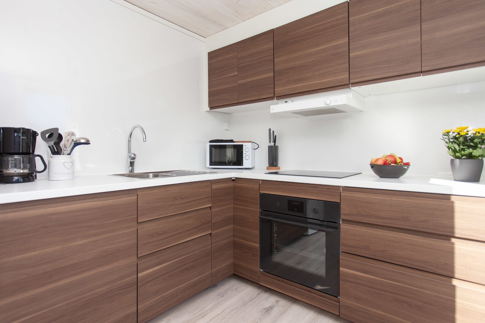 Lekker innredning fra IKEA i leiligheten. Galleribilde