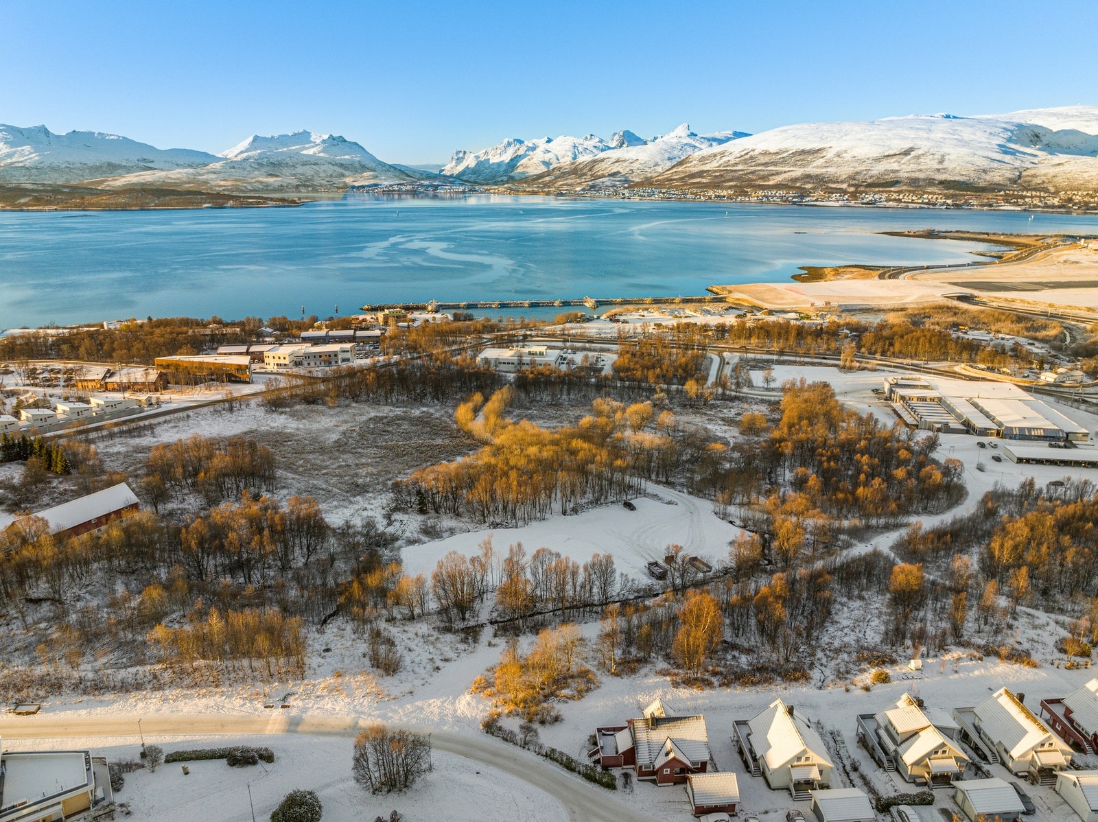 Område bilde av Søndre Langnes. Foto: Inviso Galleribilde