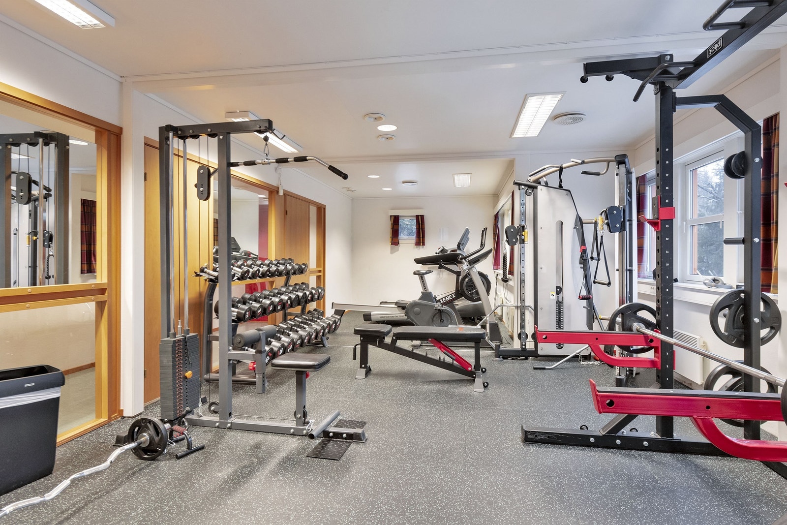 Felles treningsrom i u. etasjen Galleribilde