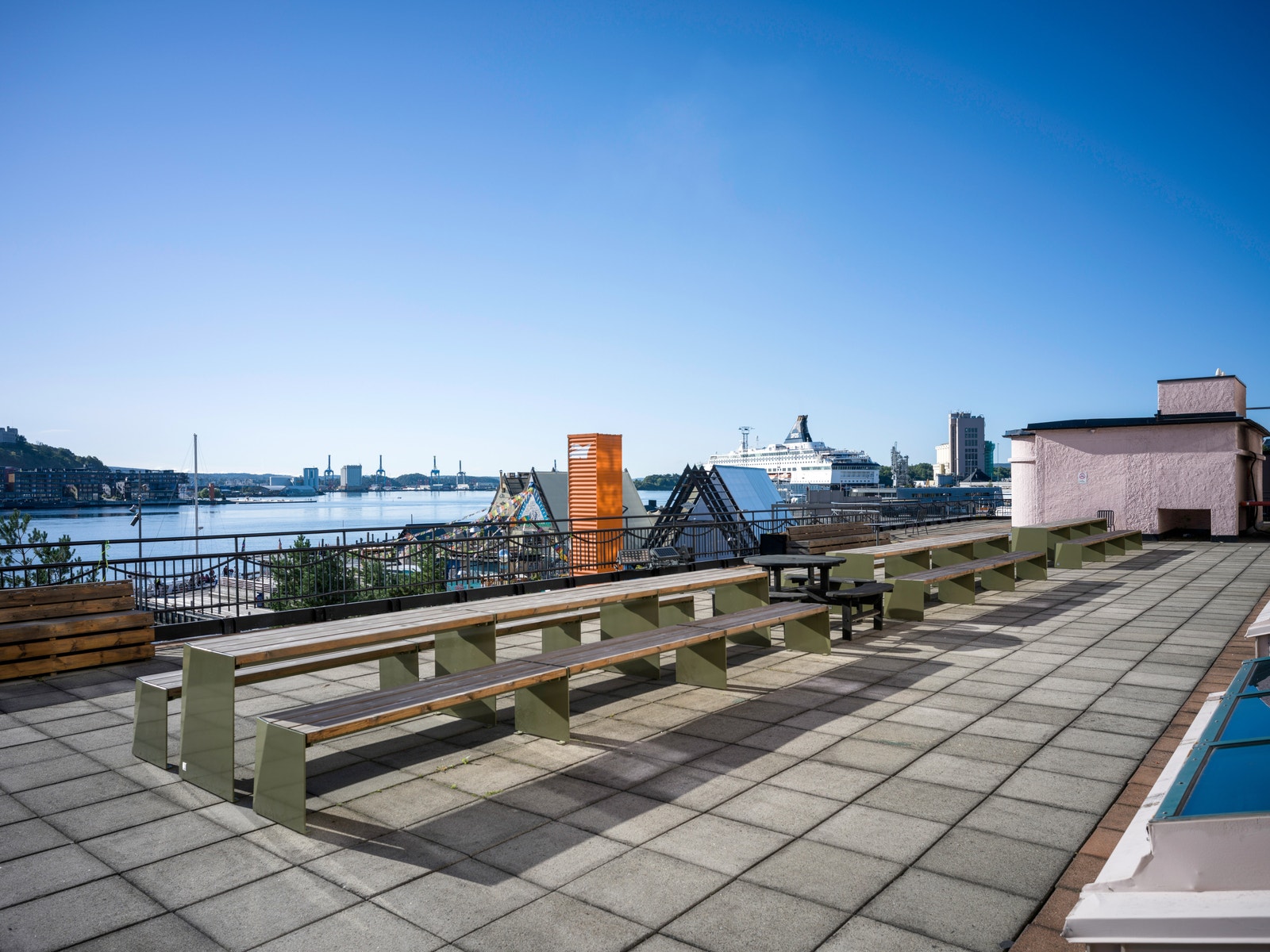 Felles terrasse Galleribilde
