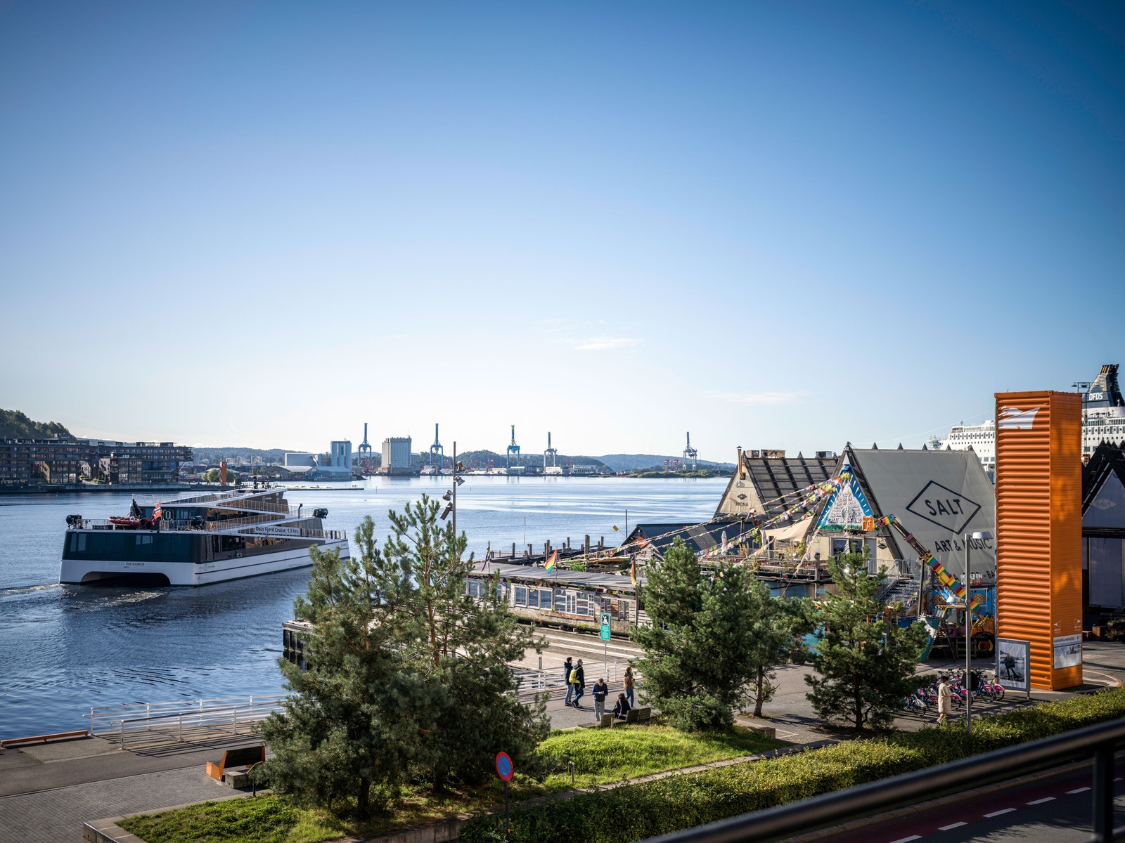 Utsikt over Oslo Havn Galleribilde