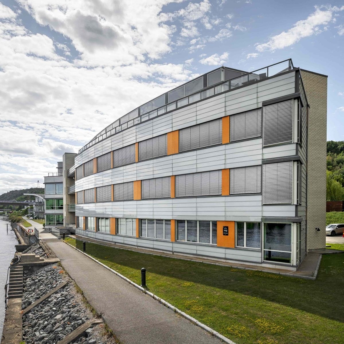 Utvendig fasade. Galleribilde