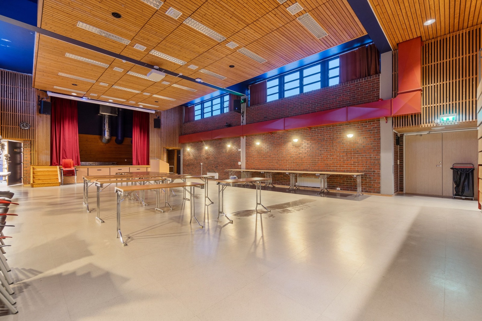 Annet som har vært gymsal tidligere. Galleribilde