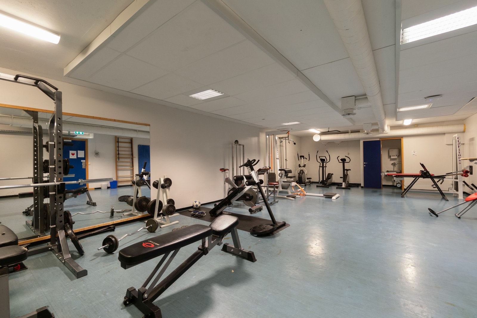 Trimrom/treningsrom. Galleribilde